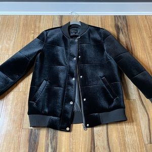 🔥BRAND NEW Members Only Velvet Bomber Jacket